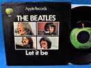 BEATLES LET IT BE APPLE 45 + PIC SLEEVE Subsidiary of Capitol LABEL NM