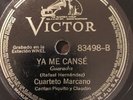 Latin 78 Puerto Rico Cuarteto Marcano Piquito Claudio Acuerdate De Mi Ya Canse
