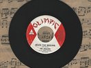 The Avalons Begin Beguine Malanese Olimpic 45 Record Columbus Ohio RARE DOO WOP