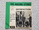 The Rolling Stones Satisfaction grüner Balken Italien 7Inch