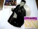 PRINCE   KISS b/w Love or $   SHAPED PICTURE DISC 1988 + 2 x CONCERT STUBS 92'93