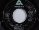 70s Soul 45 MANDRILL Too Late ARISTA HEAR