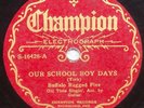 Buffalo Ragged Five RARE Champion Records 78 RPM 1931 Pre War Hillbilly Country