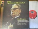 SLS 806 Mahler Symphony No. 2 'Resurrection' / Klemperer / Philh etc. 2 LP box