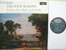 ARGO ZRG 654 OVAL:  VIVALDI 4 SEASONS - LOVEDAY: NM