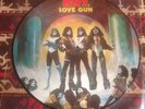 KISS love gun 1986 PHONOGRAM DUTCH KISS ARMY PICTURE DISC PIC 6399 063 *1165*