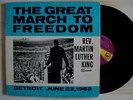 REV.MARTIN LUTHER KING the great march to freedom US LP GORDY 63ºMOTOWNºgatefold