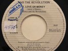 PRINCE AND THE REVOLTION - Love or Money / Kiss - RARE PANAMA 45 PROMO
