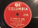 COUNTRY BLUEGRASS FLATT%SCRUGGS Col 21248 Someone Took My Place/Rather Be Alone