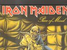 IRON MAIDEN - piece of mind LP made in ITALY (gatefold)