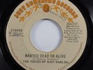 Funk 45 VOICES OF EAST HARLEM Wanted Dead Or Alive JUST SUNSHINE HEAR