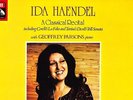 ASD 3352 UK - IDA HAENDEL VIOLIN - A CLASSICAL RECITAL - GEOFFRY PARSONS - NM