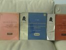 3x Philips MINIGROOVE LP Isolde Ahlgrimm BACH Complete works for harpichord