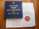 BEETHOVEN  / Yves NAT piano 11LP Box LVSM/EMI 2C147-10921/31  France  NMINT