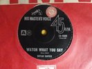 BRYAN DAVIES OZ GARAGE/PUNK/BEE GEES/PROMO=WATCH WHAT U SAY