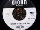 45 rpm record MOSES SMITH NORTHERN SOUL DIONN PROMO 508 VG++