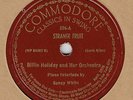 JAZZ 78 : BILLIE HOLIDAY ON COMMODORE 526 - STRANGE FRUIT