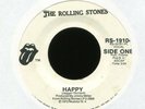 THE ROLLING STONES Happy on Rolling Stones Records Promo 45