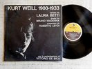 Laura Betti ?– Kurt Weill 1900-1933 - Ricordi ?– S-MRL 6031- LP con libretto