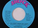 RON PREYER: Baltimore / If You Don't Want My Love 45 (funky 70s Modern Soul wit