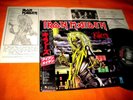 IRON MAIDEN KILLERS JAPAN/JAPANESE 1981 2nd LP+OBI+BONUS Paul Di'Anno Battlezone
