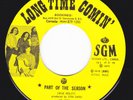 CANADA Garage Psych Freakbeat Fuzz 45 - LONG TIME COMIN - Part Of The Season