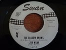 Halloween, Link Wray and His Raymen, The Shadow Knows, Swan promo # 41`71, M-