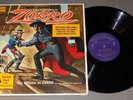 Children's lp WALT DISNEY Four Adventures of ZORRO 1958 Disneyland book & record