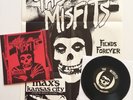 The Misfits Max’s Kansas City 7” Vinyl w Poster 1987 Rare Unofficial