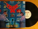 Toxik Think This 1989 USA LP Roadrunner Slayer Metallica