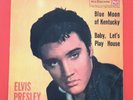 ELVIS PRESLEY(45 RPM-ITALY) 45N 0996 - BLUE MOON OF KENTUCKY (TOP-MUSTARD COVER)