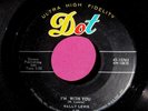 WALLY LEWIS - I'm With You / White Bobby Socks - 45 rpm - Dot 15763
