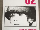U2 WAR TOUR 1983 Concert Programme & Ticket Stub Ex.Con Hammersmith Odeon