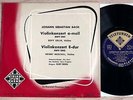 DEVY ERLIH violin concerto BACH 1stPress 1950s TELEFUNKEN DUCRETET-THOMSON MINT