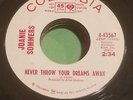 JOANIE SOMMERS Never Throw Your Dreams NORTHERN SOUL DJ 45 COLUMBIA You've HEAR
