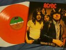 AC/DC Highway To Hell Transparent orange vinyl lp record U. K. pressing