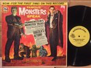 Famous Monsters Speak VG+ Dracula Frankenstein horror vampire