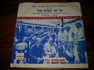 THE SAHARAS because of him 45 WITH PICTURE SLEEVE CRUDE INDIANA TEEN GARAGE HEAR