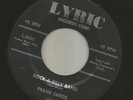 ROCKABILLY BW/ DOOWOP- FRANK CURTIS - ROCK-A-BILLY BAND - HEAR -1957 LYRIC