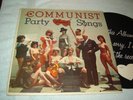 Communist Party Songs gag greeting card in LP cover nude cheesecake