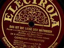 COMEDIAN HARMONISTS Das ist die Liebe der Matrosen/ ..Meer  Schellackplatte S751