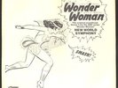 NEW WORLD SYMPHONY 'Wonder Woman' 1977 Dance Promo 45 in pic sleeve