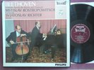 PHILIPS HI-FI-StereO, 2 LP box, ED1, BEETHOVEN: Sonaten, ROSTROPOWITSCH, RICHTER