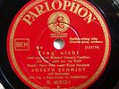 78rpm JOSEPH SCHMIDT tenor & OTTO DOBRINDT Frag nicht GERMANY PARLOPHON 1930s