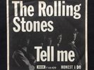 The Rolling Stones: Tell Me / Honest I Do. Rare Norway ( Black/White variant) EX