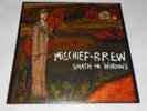 Mischief Brew LP Smash the Windows + Ad Poster Gunner Records Vinyl Punk Scarce