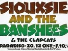 Siouxsie And The Banshees, Paradiso, A'dam '80 - PUNK original concert poster