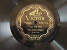 PACE JUBILEE SINGERS All the Way/I'll Journey On VICTOR 20947 Black Gospel E+ 78