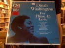 Dinah Washington For Those in Love LP sealed 180 gm vinyl reissue