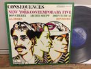 New York Contemporary Five CONSEQUENCES Japan LP orig. (SFON-7077)